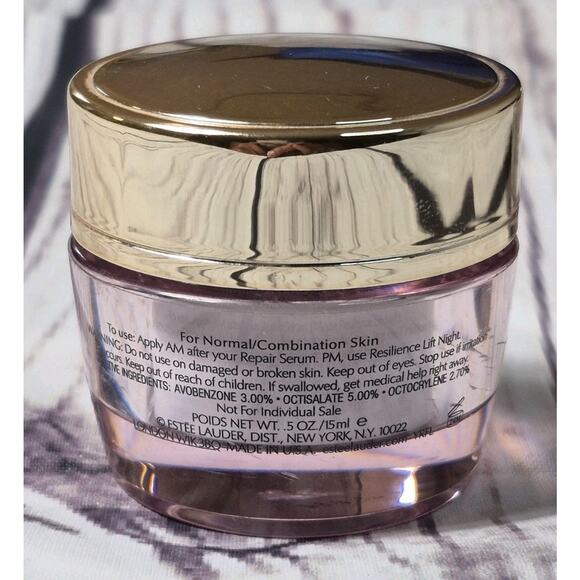 Estee Lauder Resilience Lift Firming Sculpting Face & Neck Cream .5 Oz Lot of 2 - Picture 4 of 4